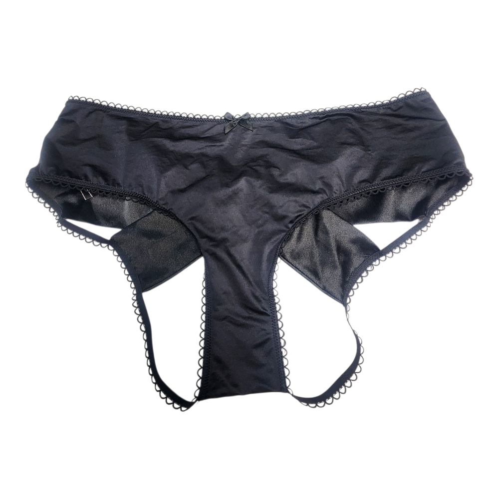 Victoria's Secret Black Lace Trim Panties